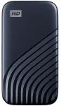 Sandisk WD 1TB My Passport SSD &ndash; ne&scaron;iojamas SSD, iki 1050 MB/s skaitymo ir iki 1000 MB/s ra&scaron;ymo greitis, USB 3.2 Gen 2 &ndash; vidurnakčio mėlyna