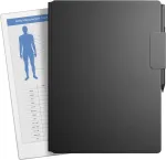 Olaike dėklas 11.8 colių Remarkable Paper Pro Colour Paper plan&scaron;etiniam kompiuteriui 2024, automatinis pažadinimas/užmigdymas, magnetinis Premium Pu odos knygos tipo dėklas su ra&scaron;iklio laikikliu, su praktiniais &scaron;ablonais (juodas)