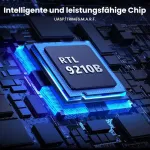 Ugreen M.2 Ssd adapteris Ssd dėklas M2 dėklas Usb 3.2 10gbps Gen2 aliuminio M.2 Ssd dėklas Nvme ir Sata Ssd diskams 2280/2242/2230/2260, suderinamas su 970 Pro, 970 Evo ir kt.