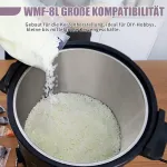 Toauto wmf-8l žvakių gamybos rinkinys, komercinis elektrinis va&scaron;ko lydytuvas su kaitinimo elementu ir i&scaron;leidimo anga