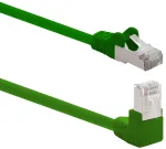 &Scaron;akotuvas Cat 6 tinklo kabelis Sftp Pimf, 1000mbit/s, Rj45, 90 laipsnių kampas