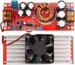 Heemol Dc-dc Boost konverterio modulis 1200w 20a Dc10-60v automobilinis nuolatinės srovės stiprintuvas su au&scaron;inimo ventiliatoriumi