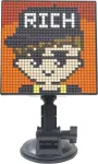 Yedzen Pixel Art skaitmeninis nuotraukų rėmelis, 32 x 32 Rgb 128 x 131 mm programuojamas Led skydelis, Usb automobilinis Bluetooth Led rezultatų suvestinės ženklas automobiliui, parduotuvei, vie&scaron;bučiui