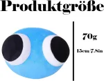 2 vienetų rinkinys Rainbow Friends Lookies, Rainbows Friends Chapter 2 mink&scaron;ti žaislai, Rainbow Friend pliu&scaron;inis žaislas berniukams ir mergaitėms, miela vaivoryk&scaron;tės mink&scaron;ta kim&scaron;tinė lėlė (spalva atsitiktinė)