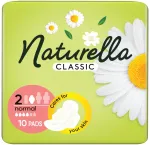 Natura Amica Naturella Classic Normal įklotai su sparneliais, 10 vnt.