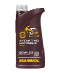 &bdquo;MANNOL&ldquo; 4 taktų motociklų alyva HD 20W50 1L 7830