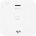 Anglies monoksido (CO) jutiklis PNI SafeHouse HS281 su &bdquo;Wi-Fi&ldquo;, valdymas per &bdquo;Tuya Smart&ldquo; programėlę, maitinimas AA baterijomis, 85dB, garsinis ir vaizdinis signalas, tylusis aliarmas