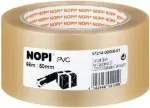 Nopi pakavimo juosta, skaidri, 66 m x 50 mm
