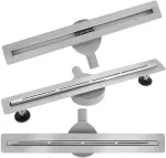 Du&scaron;o latakas REA FILO, Brushed Steel Nickel, 70 cm
