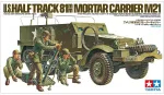 Tamiya JAV pusvik&scaron;ris M21 su 81 mm minosvaidžiu, modelis 1/35 35083