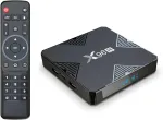 Ausinės 2025 X96h 4gb Ram 32gb Rom Android 13.0 Tv priedėlis, palaiko 6k 4k 2.4g 5.8g Dual Wifi 6 Allwinner H618 lustą Hdr10 Bt5.0 Usb 2.0 3d Ethernet Android Smart Box