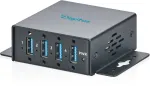 &Scaron;akotuvas DIGITUS USB-A-Hub 4-Port 3.2->4xUSB A Compact Industrial