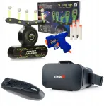 Webski Vr 360 laipsnių akiniai + žaidimų valdiklis + elektroninis &scaron;audymo taikinys Airball