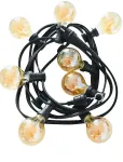 Profesionali sodo girlianda su lemputėmis terasai 40m G80 Vintage Led