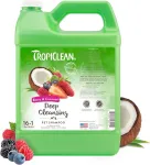 Tropiclean giluminis valomasis naminių gyvūnų &scaron;ampūnas su uogomis ir kokosais, 3.78 litro