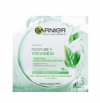 GARNIER Skin Naturals Moisture + FRESHNESS itin drėkinanti valomoji veido kaukė 32g