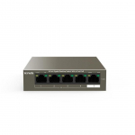 &Scaron;akotuvas Tenda TEG1105P-4-63W 5 X 10/100/1000Mbps jungiklis, 4 X PoE, maks. 58W