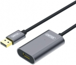 UNITEK Y-274 Unitek Cable USB 2.0 Active Extension 20m Alu. Y-274