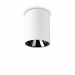 Lubinis &scaron;viestuvas Ideal Lux 15W ceiling lamp with 1 light NITRO, 3000K, juodas