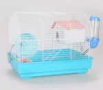 Panama Pet graužikų narvas 33x23x26 cm baltas / mėlynas