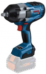 Smūginis veržliasukis Bosch GDS 18V-1000 BITURBO PROFESSIONAL; 18 V; (be akumuliatoriaus ir pakrovėjo)