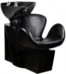 Activeshop Kirpyklos plautuvė GABBIANO PROFESSIONAL HAIRWASHER AMSTERDAM ROUND Juodas