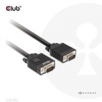 Kabelis Club 3D D-Sub (VGA) - D-Sub (VGA) 10m juoda (500716)