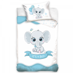 Dvipusis patalynės komplektas "It's A Boy", 100x135 cm