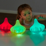 TTS Light Up Twist and Turn spining Tops