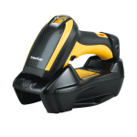 Datalogic PowerScan PBT9501, BT, 2D, DPM, kit (USB), RB, juodas, yellow
