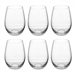MIDNIGHT tumbler glass set, 540 ml, 6 pcs