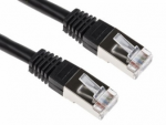 Brackton RJ45 Male - RJ45 Male 2m Juodas CAT6