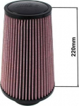 TurboWorks TURBORKS H: 220mm OTW: 101mm Violetinis kūginis filtras