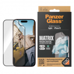 Panzer Glass PanzerGlass | Ekrano apsauga | Apple | iPhone 15 | Perdirbtas plastikas | Skaidrus | Itin platus pritaikymas; Lengvas montavimas; Atsparus pir&scaron;tų atspaudams; Apsaugo nuo pageltimo; Lietimo jautrumas | MATRIX su D3O