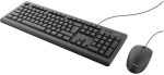 Klaviatūra Trust Computer Products Trust TKM-250 - tastatur og mus-s&aelig;t
