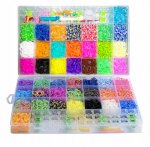 Gumytės papuo&scaron;alams, apyrankėms gaminti, 4400 vnt.