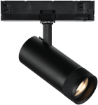 25W LED akcentinis &scaron;viestuvas į 3 fazių bėgelį EOS, juodas, 3000K, DALI, 303000