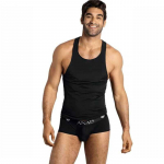 Anais Men Accesories ANAIS MEN Petrol Top XL - Classic Sleeveless Microfiber Shirt
