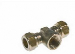 Vsh Fittings Bv VSH kompresinis T formos mova 12 mm x 1/2 x 12 mm