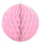 Party Deco Korėtas apvalus papuo&scaron;imas 10cm 1 vnt rožinis