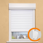 Bigbuy Home France Combi Roletai - PVC - Rankinis dirželis - L 100 x A 120 cm