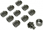 King Kits Wasseranschluss-Set 11/8mm - juodas