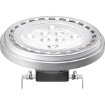 15W LED lemputė, 12V, 30&deg; kampas, &scaron;iltai balta
