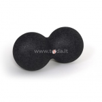 SISSEL&reg; Myofascia dvigubas kamuoliukas, 12x24 cm, juodas