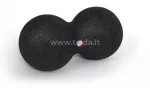 SISSEL&reg; Myofascia dvigubas kamuoliukas, 12x24 cm, juodas