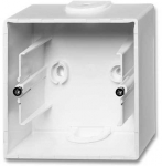 ABB-basic55 Pagrindas, matinės baltos spalvos, 1 modulis, pristatomas be rėmo