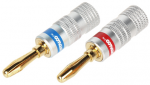BAN-PLUG-HQ BANANA PLUG PAIR RAUDONA + MĖLYNA VITALCO