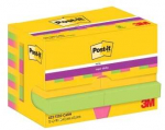 Lipnūs lapeliai 3M Post-it&reg; Super Sticky Carnival, 47.6mmx47.6mm 12 vnt. po 90 lapelių