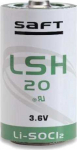 Saft Baterija LSH20 D / R20 LiSOCl2 SAFT 3.6V 13000mAh (1 vnt.)