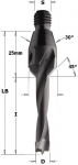 Grąžtas medienai CMT; S=M10/30&deg;; D=5x50 mm